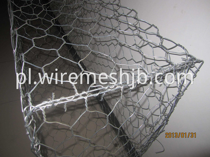 Galvanized Hexagonal Mesh Gabion